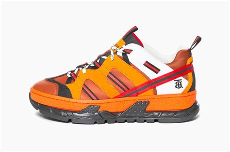 burberry sneakers orange|Burberry sneakers for females.